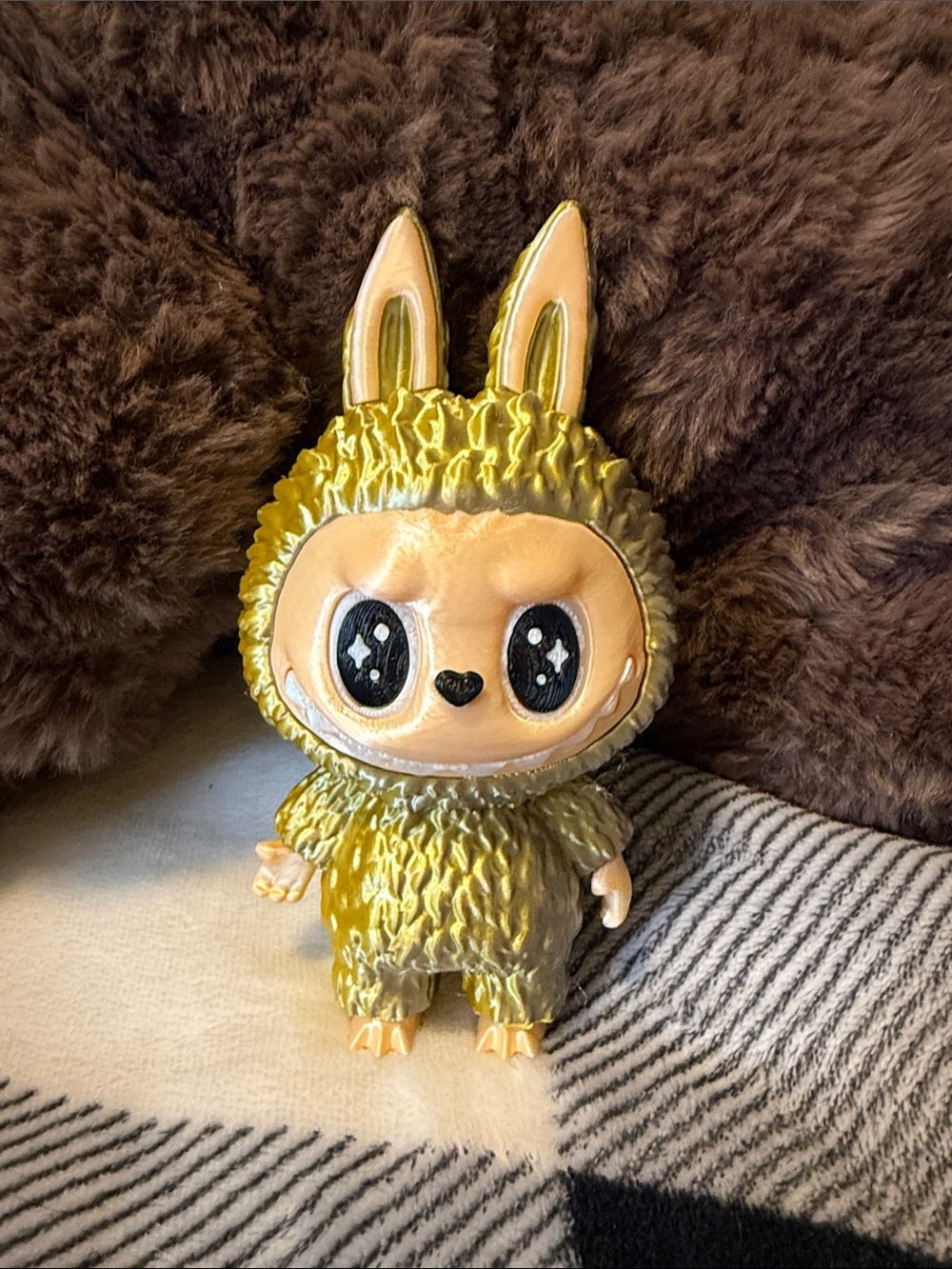 Custom made 3D print Labubu figure
